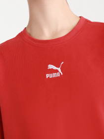 Футболка PUMA Classics Raw Edge Crew модель 53253922 Фото