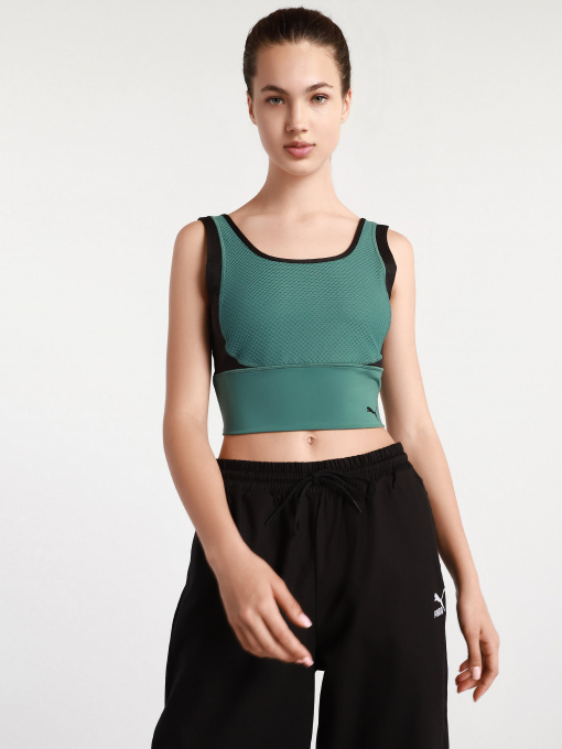 Топ PUMA Fitted Training Crop Tank модель 52027545 Фото