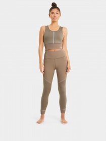 Спортивные леггинсы PUMA Studio Rib High Waist 7/8 Tight модель 52023181 Фото