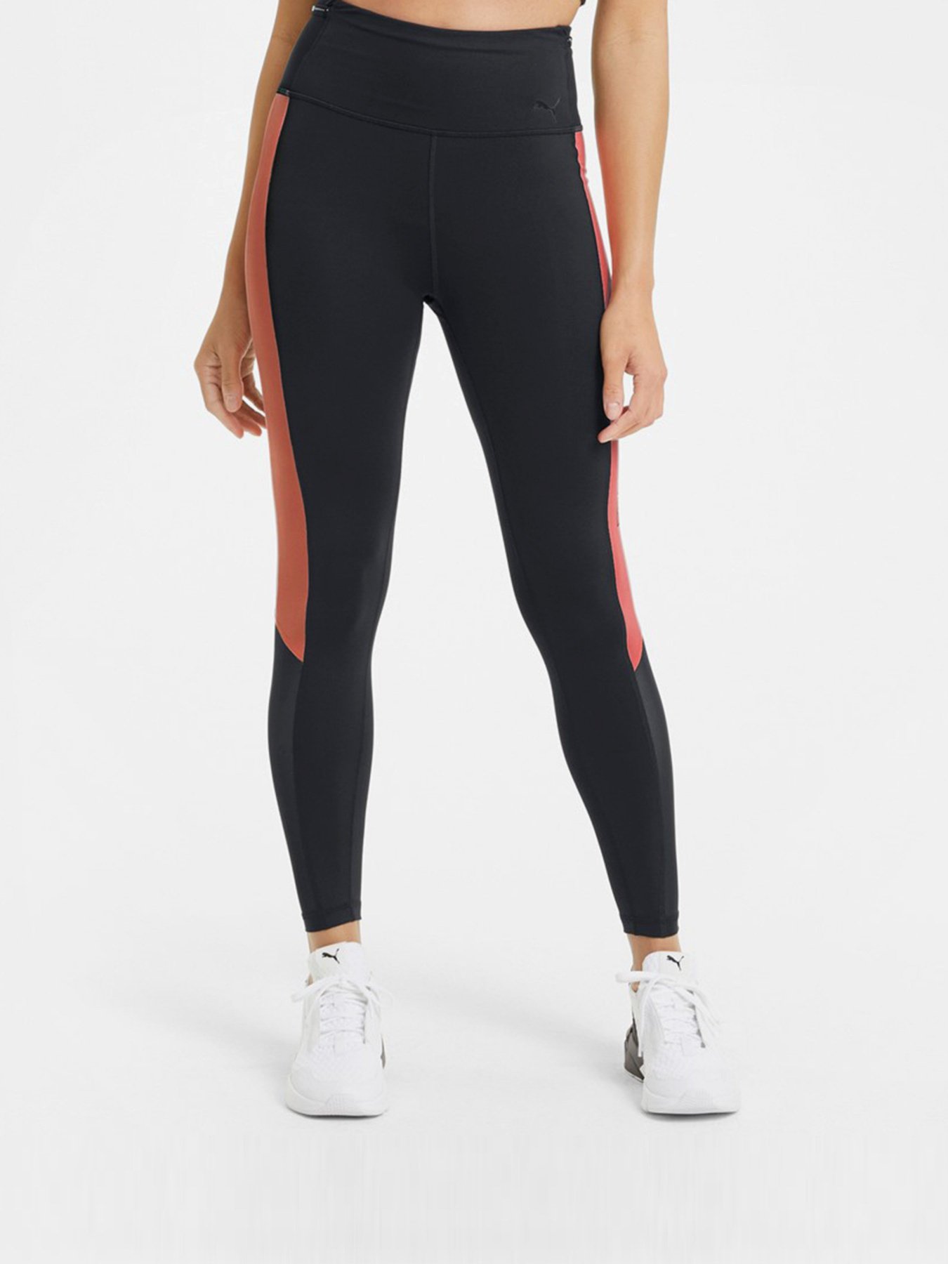 Спортивні леггінси PUMA Train Logo Block High Waist 7/8 Tight модель 52029082 Фото