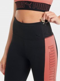 Спортивні леггінси PUMA Train Logo Block High Waist 7/8 Tight модель 52029082 Фото