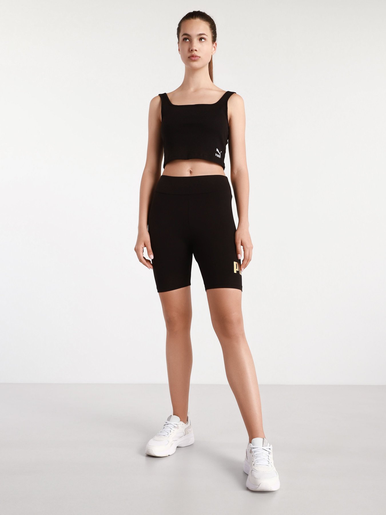 Повседневные шорты PUMA ESS+ Metallic модель 58689501 Фото