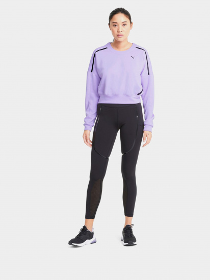 Світшот PUMA Train Zip Crew модель 52027216 — фото 3 - INTERTOP