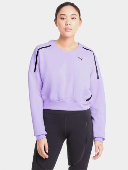 Світшот PUMA Train Zip Crew модель 52027216 - фото