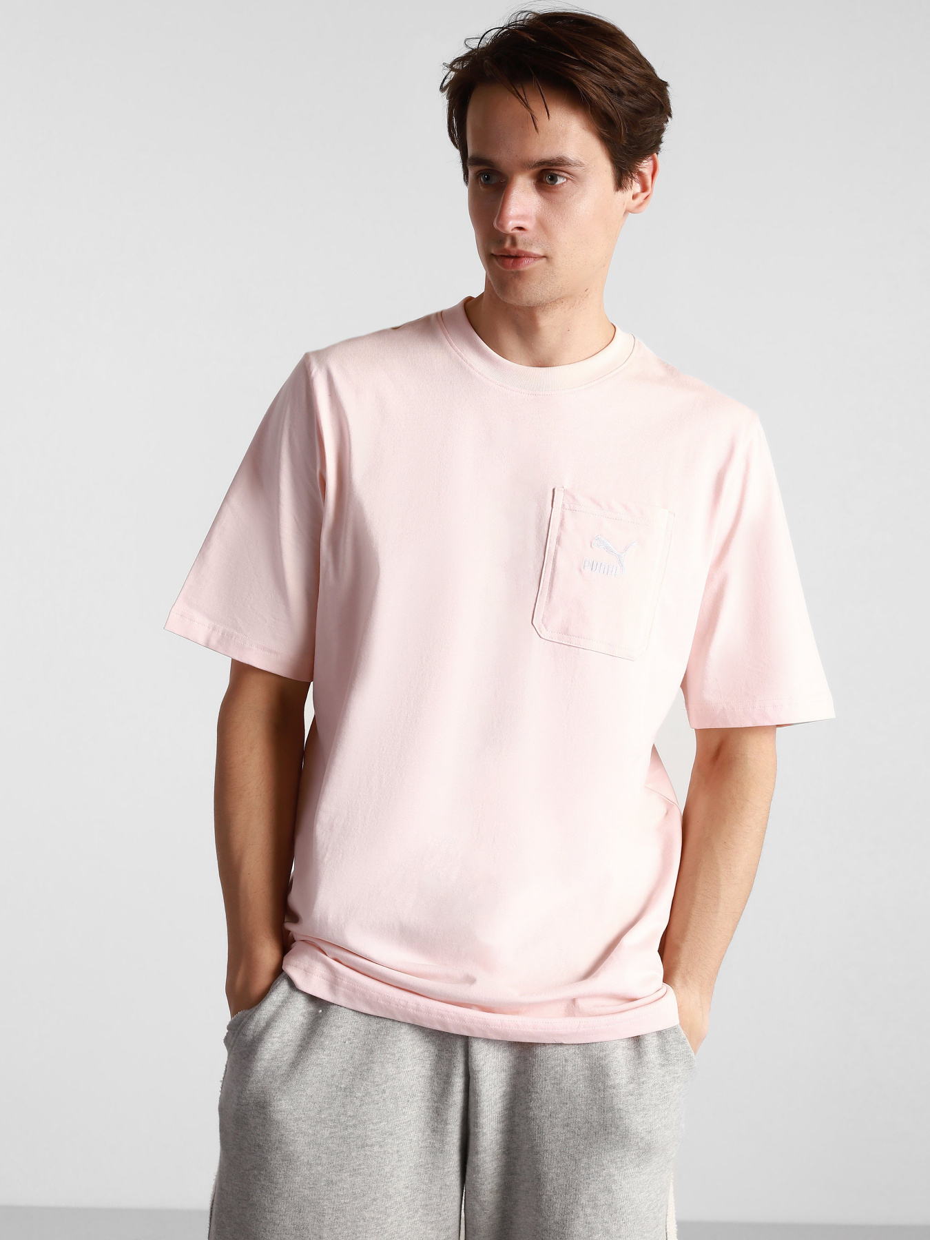 Футболки і поло PUMA Classics Pocket Tee модель 53253527 Фото