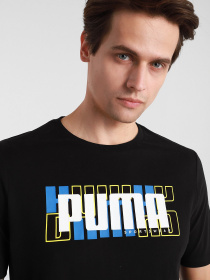 Футболки и поло PUMA ATHLETICS Tee Big Logo модель 58575651 Фото