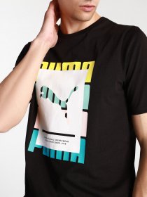 Футболки і поло PUMA SUMMER COURT Graphic модель 84581001 Футболки і поло PUMA SUMMER COURT Graphic модель 84581001 Фото