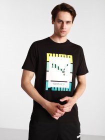 Футболки і поло PUMA SUMMER COURT Graphic модель 84581001 Футболки і поло PUMA SUMMER COURT Graphic модель 84581001 Фото