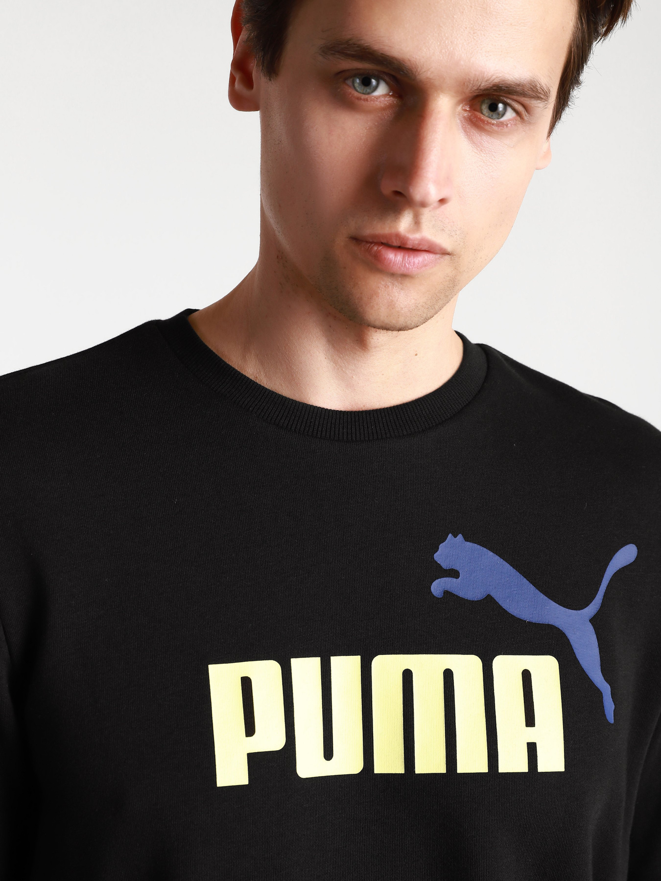 Свитшот PUMA ESS+ 2 Col Big Logo модель 58676301 Фото