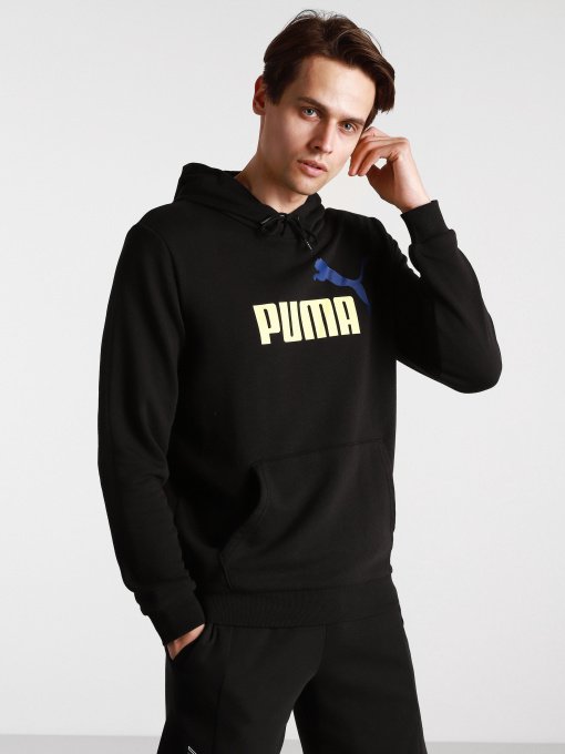 Худи PUMA ESS+ 2 Col Big Logo модель 58676501 Фото