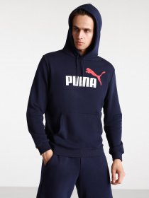 Худи PUMA ESS+ 2 Col Big Logo модель 58676506 Фото