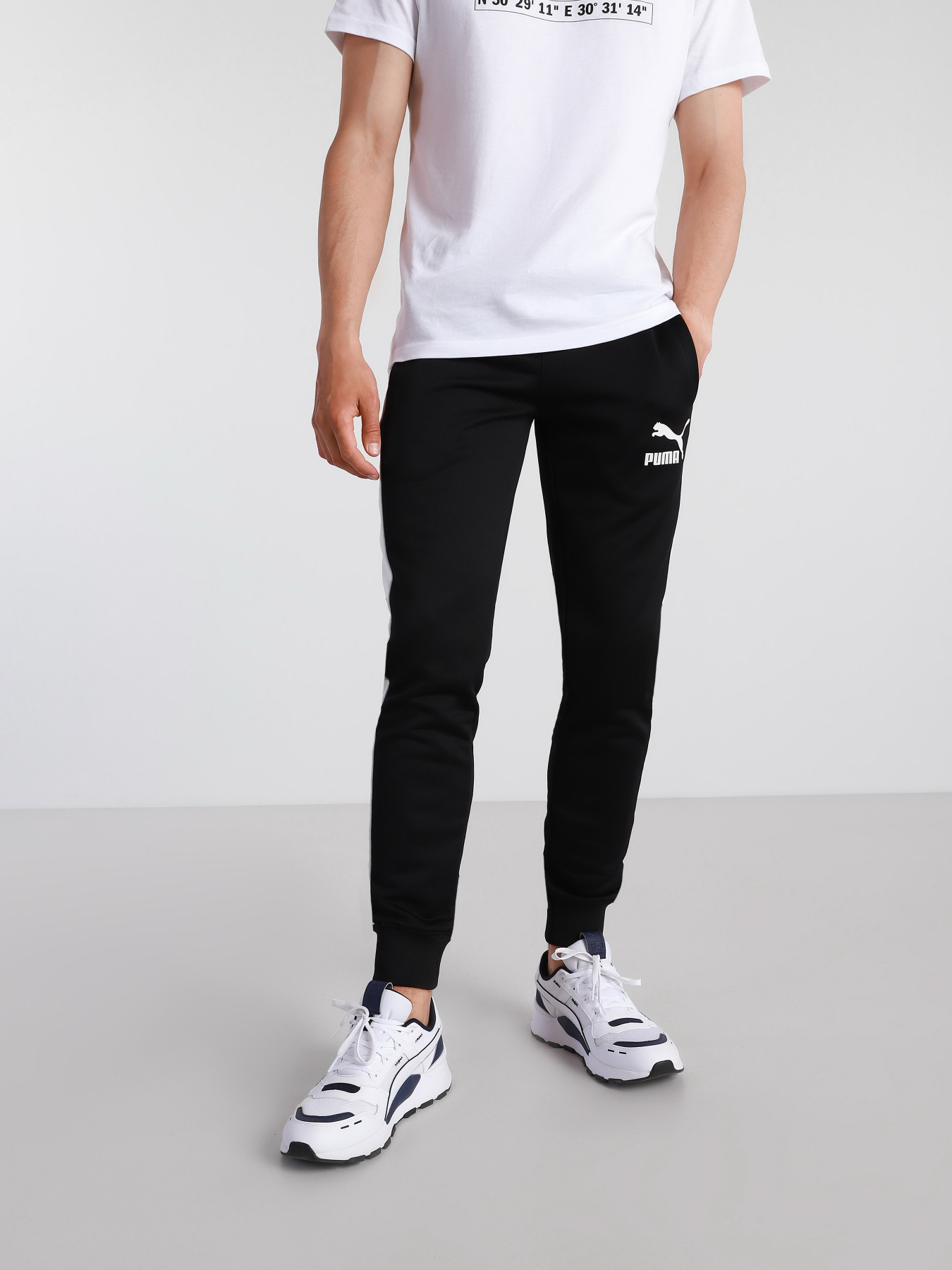 Спортивні штани PUMA ICONIC T7 модель 53009801 Фото