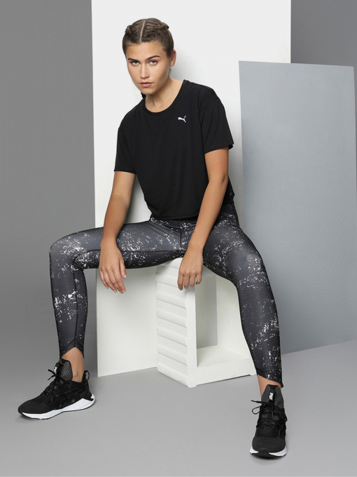 Спортивні леггінси PUMA GRAPHIC 7/8 модель 52017901 Фото