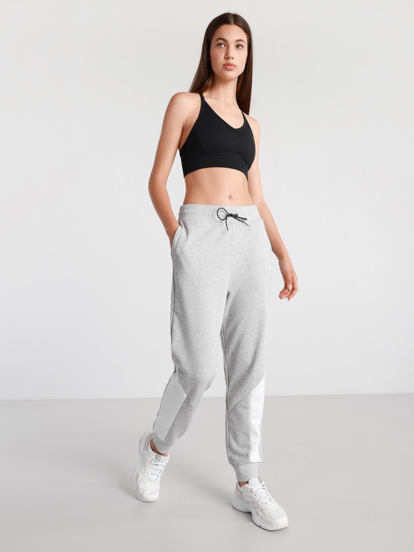 Штаны спортивные PUMA REBEL HIGH WAIST модель 58582504 Фото