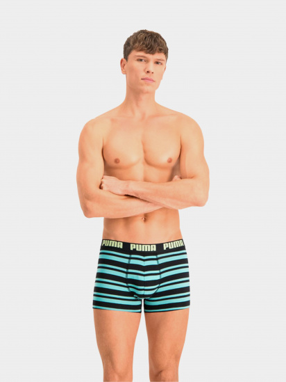 Набір трусів PUMA HERITAGE STRIPE BOXER 2 модель 90783808 — фото 4 - INTERTOP