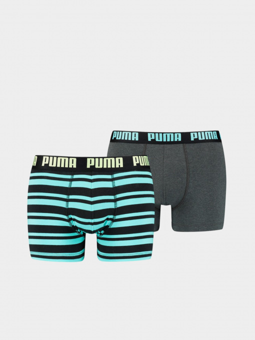 Набор трусов PUMA HERITAGE STRIPE BOXER 2 модель 90783808 Фото