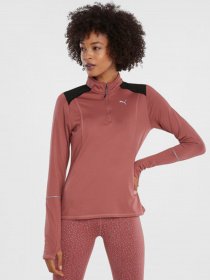 Спортивная кофта PUMA RUN WINTERIZED 1 2 ZIP модель 52084625 Спортивная кофта PUMA RUN WINTERIZED 1 2 ZIP модель 52084625 Фото