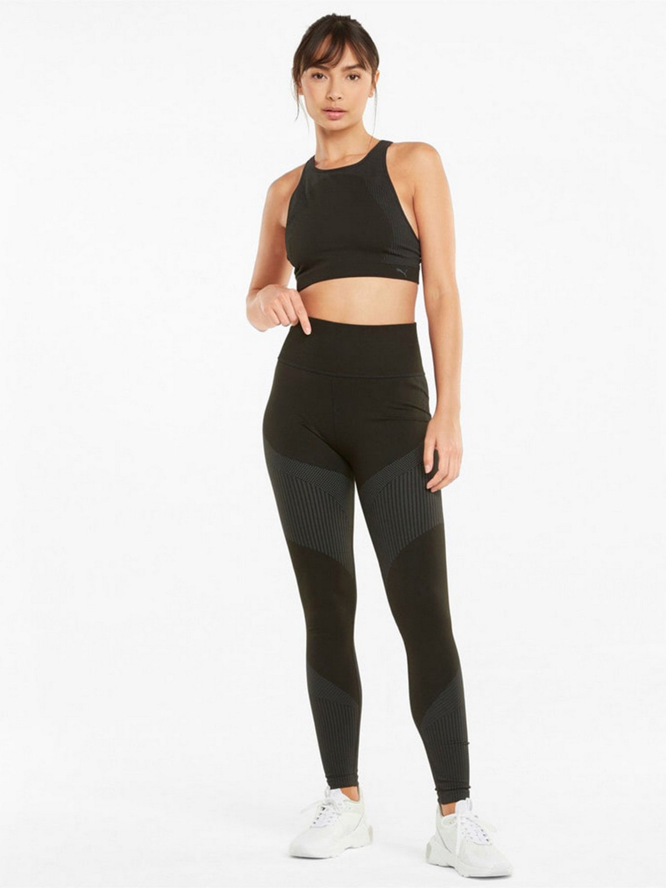 Топ PUMA Low Impact Long Line Seamless Bra модель 52094701 Фото