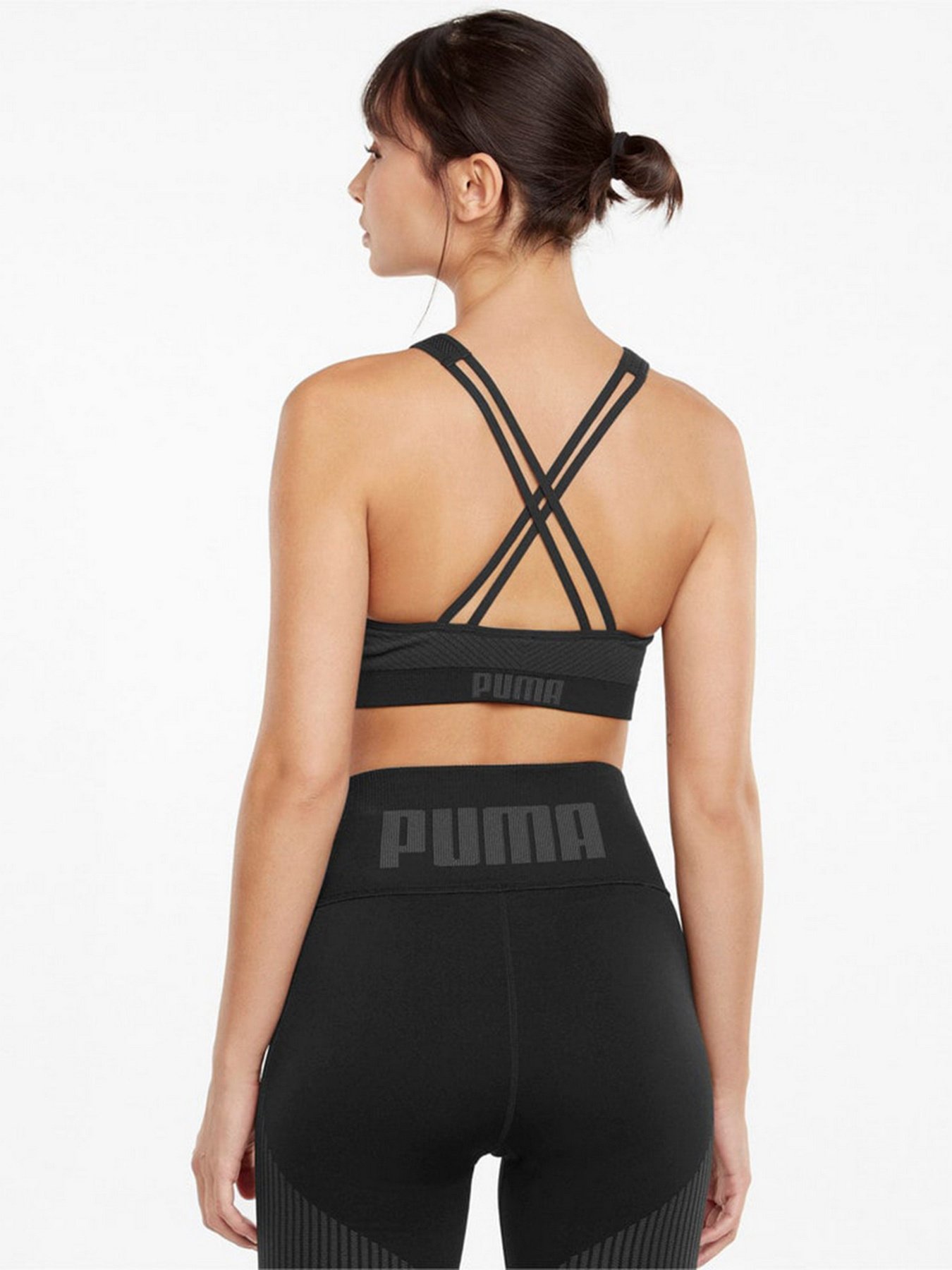 Топ PUMA Low Impact Long Line Seamless Bra модель 52094701 Фото