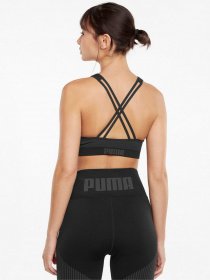 Топ PUMA Low Impact Long Line Seamless Bra модель 52094701 Фото
