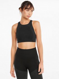 Топ PUMA Low Impact Long Line Seamless Bra модель 52094701 Фото