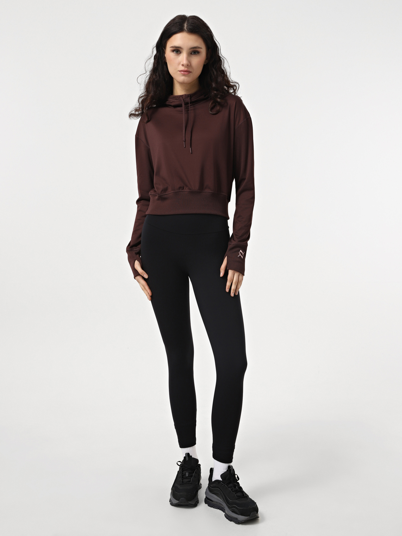Худи PUMA EXHALE Rib Trim Hoodie модель 52097621 Фото