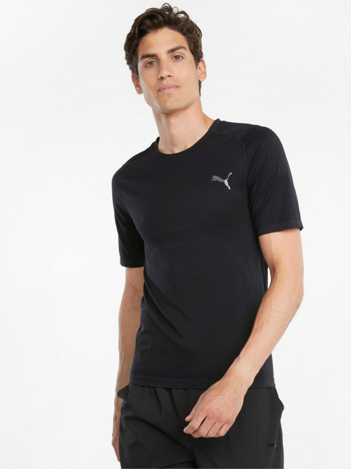 Футболка спортивная PUMA TRAIN EVOKNIT + SS TEE модель 52103601 Фото