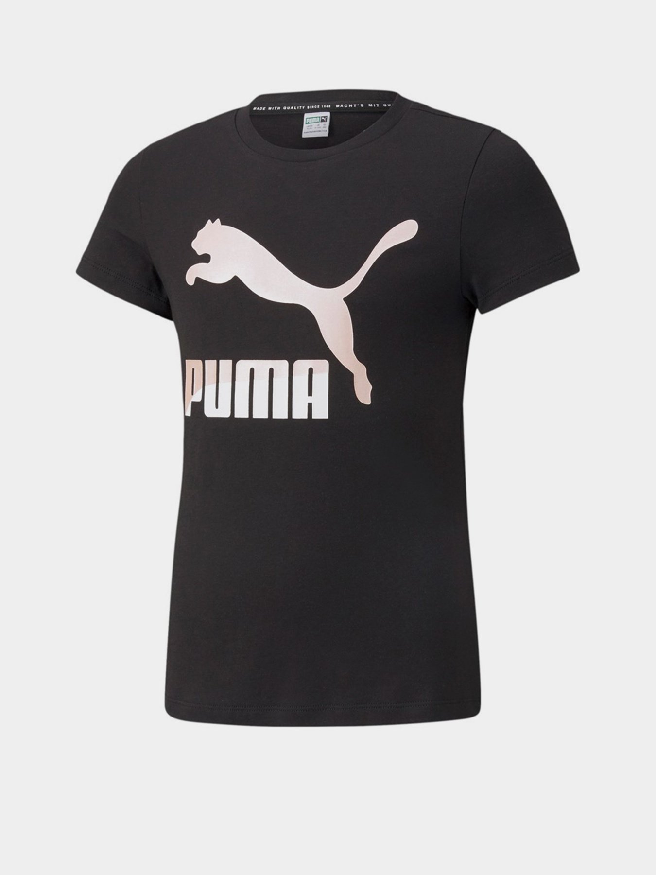 Футболка PUMA CLASSICS LOGO YOUTH TEE модель 53020856 Фото