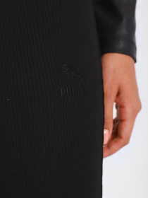 Штаны спортивные PUMA Classics Ribbed Slit модель 53161401 Фото