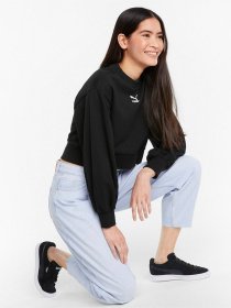 Свитшот PUMA Classics Puff Sleeve Crew модель 53161601 Фото