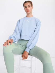 Свитшот PUMA Classics Puff Sleeve модель 53161661 Фото