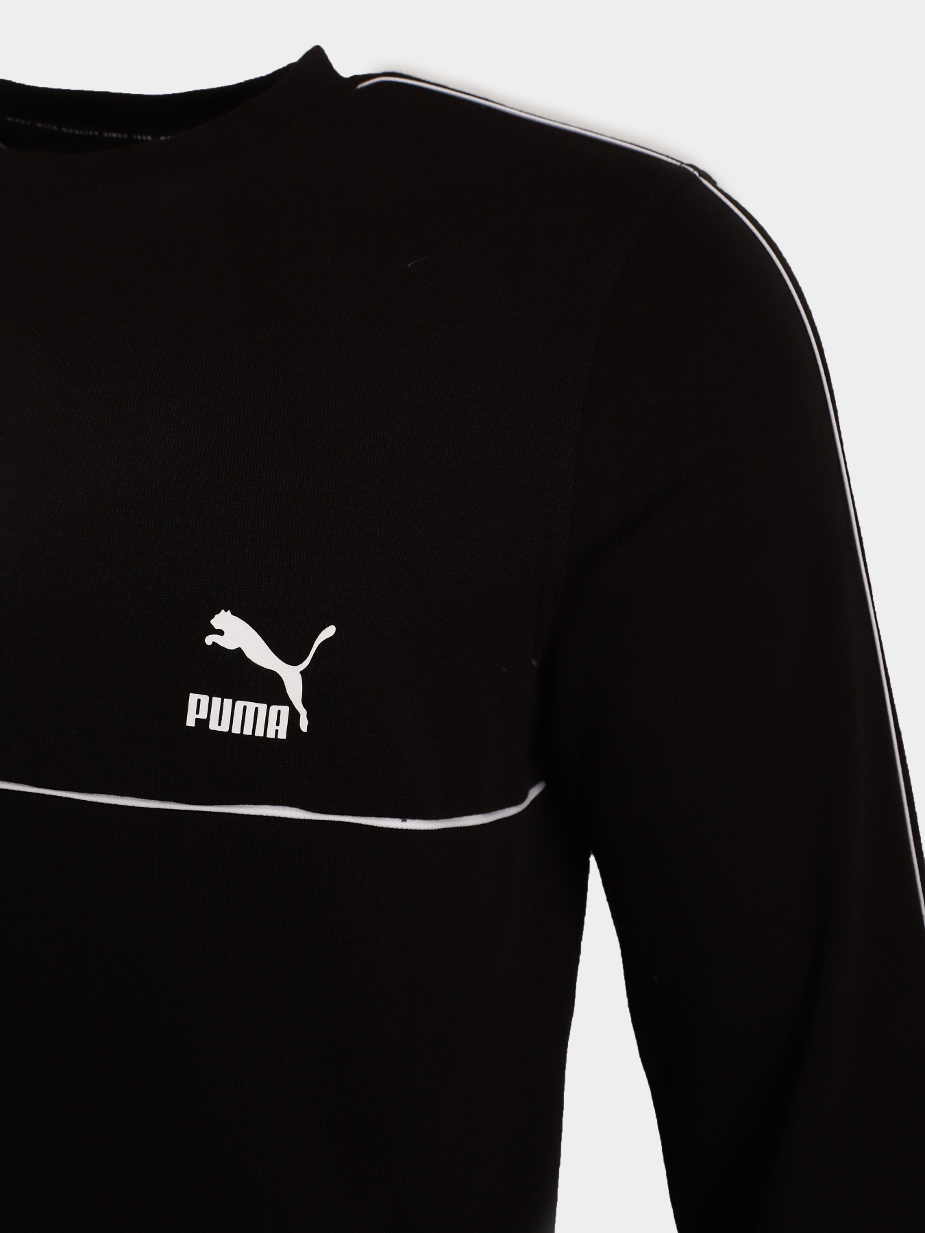 Свитшот PUMA CLSX Piped Crew TR модель 53170201 Фото