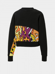 Свитшот PUMA x BRITTO W Crew модель 53223601 Фото