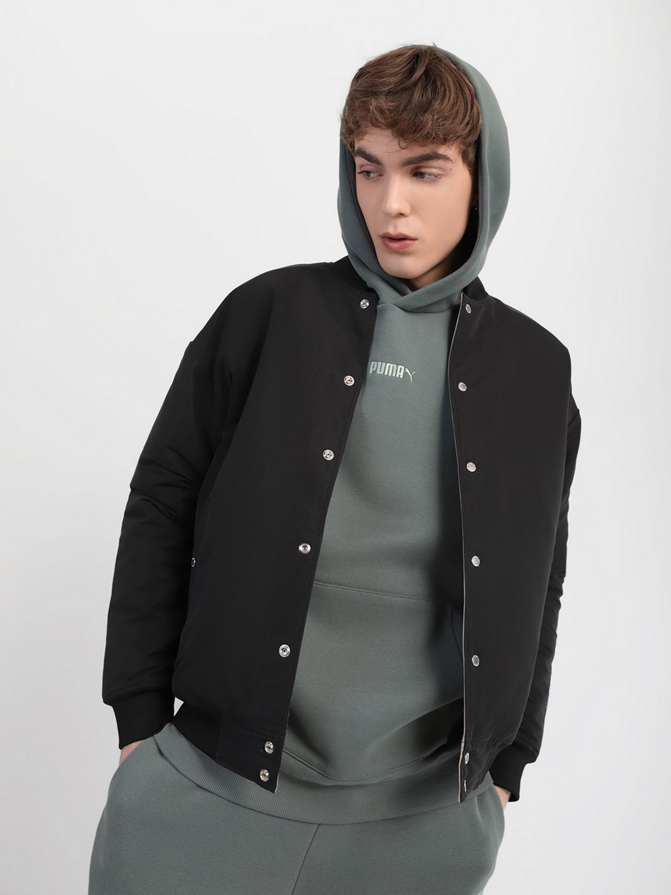 Бомбер PUMA x MAISON KITSUNE Rev модель 53230301 Фото