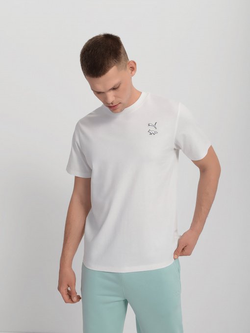 Футболка PUMA X MAISON KITSUNÉ модель 53232702 Фото