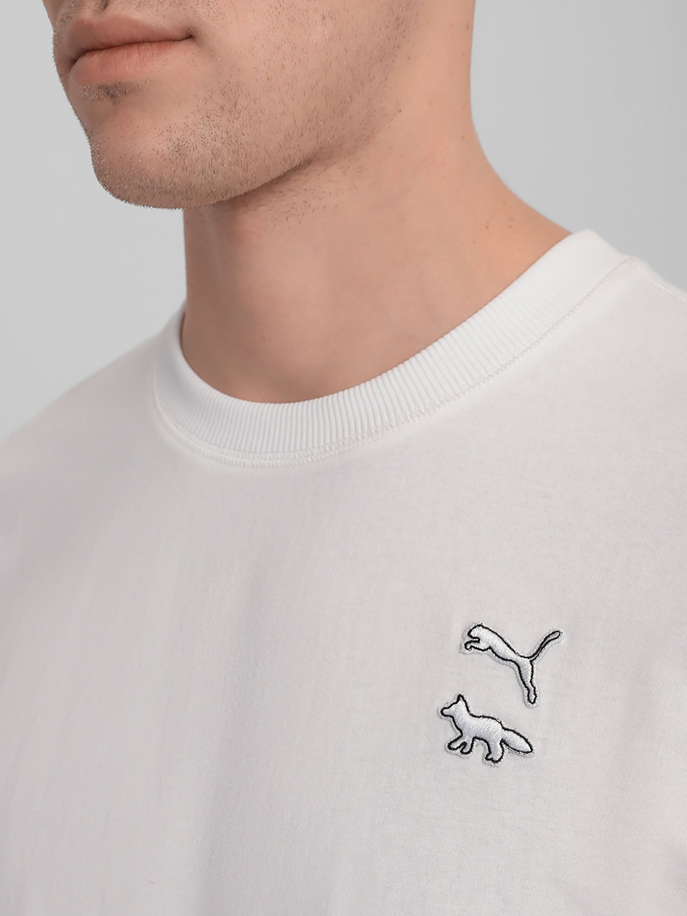 Футболка PUMA X MAISON KITSUNÉ модель 53232702 Футболка PUMA X MAISON KITSUNÉ модель 53232702 Фото