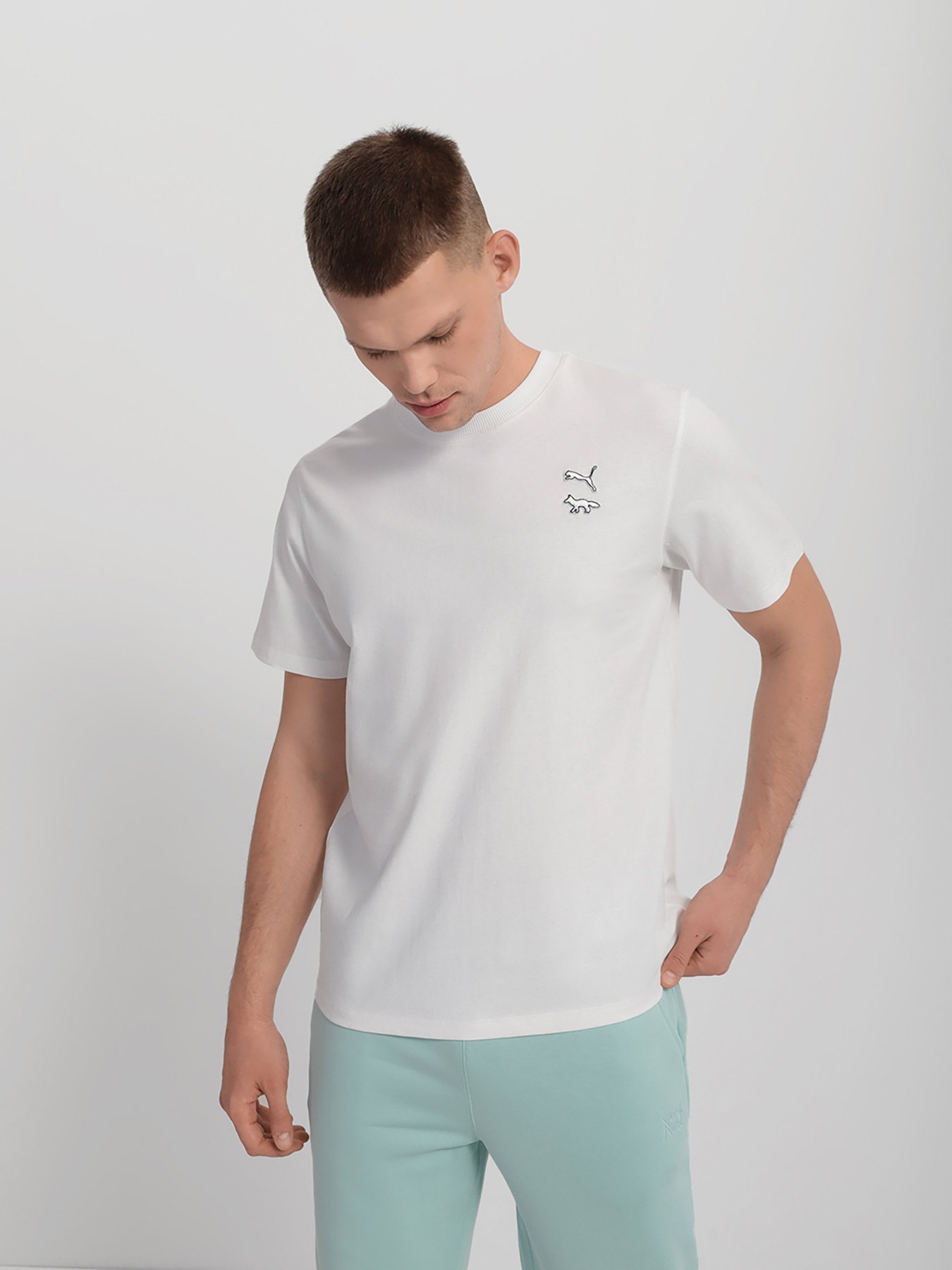 Футболка PUMA X MAISON KITSUNÉ модель 53232702 Футболка PUMA X MAISON KITSUNÉ модель 53232702 Фото