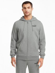 Спортивная кофта PUMA ESS Small Logo FZ Hoodie FL модель 58670203 Фото