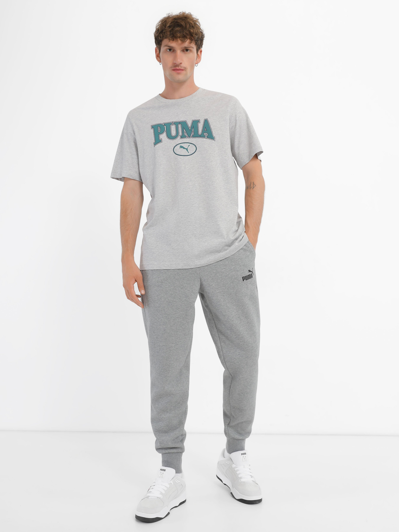 Штаны спортивные PUMA ESS Logo Pants FL cl модель 58671403 Фото