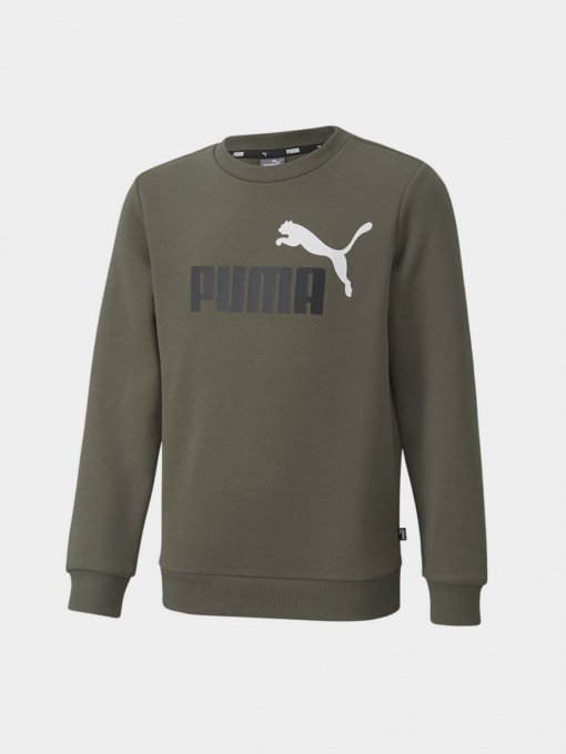 Свитшот PUMA ESS + 2 Col Big Logo Crew FL B модель 58698644 Фото