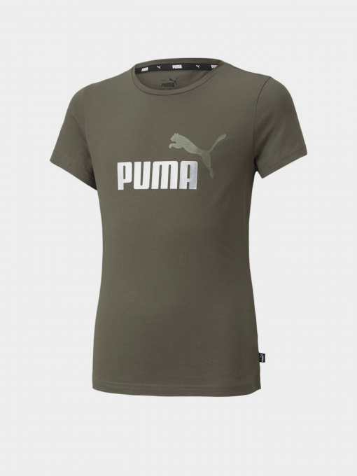 Футболка PUMA Essentials Logo модель 58704144 Фото