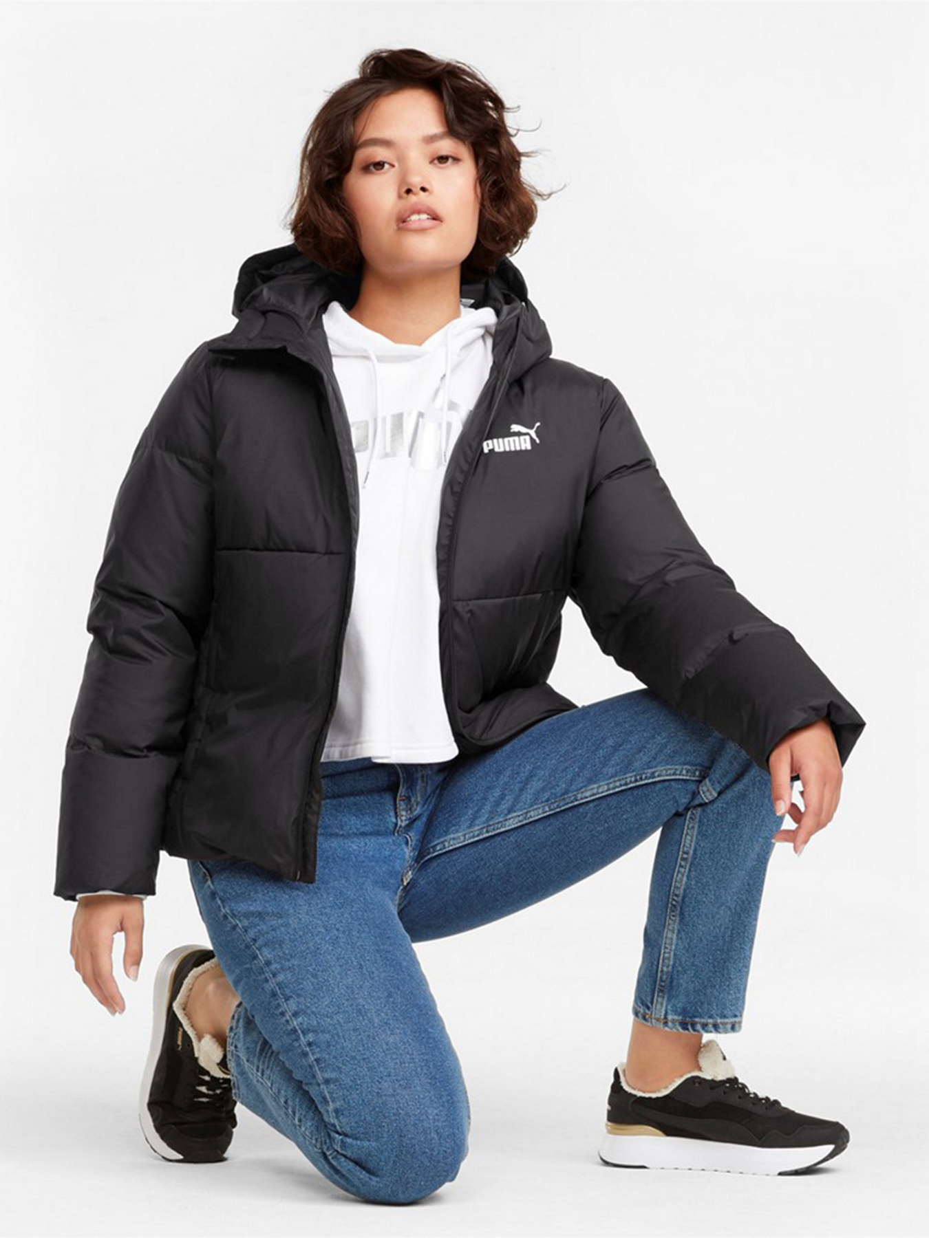 Пуховик PUMA ESS + CB Down Jacket модель 58769701 Фото