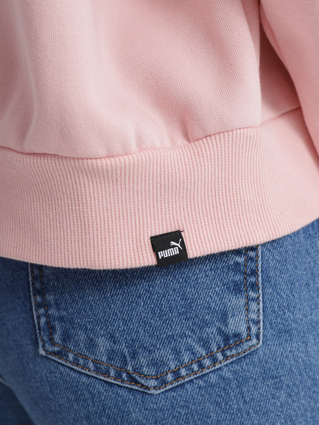 Худи PUMA ESS+ Embroidered Cropped Hoodie FL модель 58790236 Фото