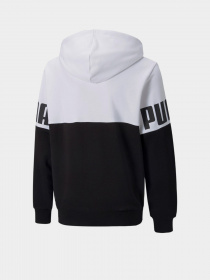 Худи PUMA PUMA POWER Colorblock Hoodie B модель 58933702 Фото