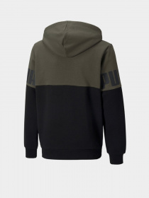 Худи PUMA PUMA POWER Colorblock Hoodie B модель 58933744 Фото