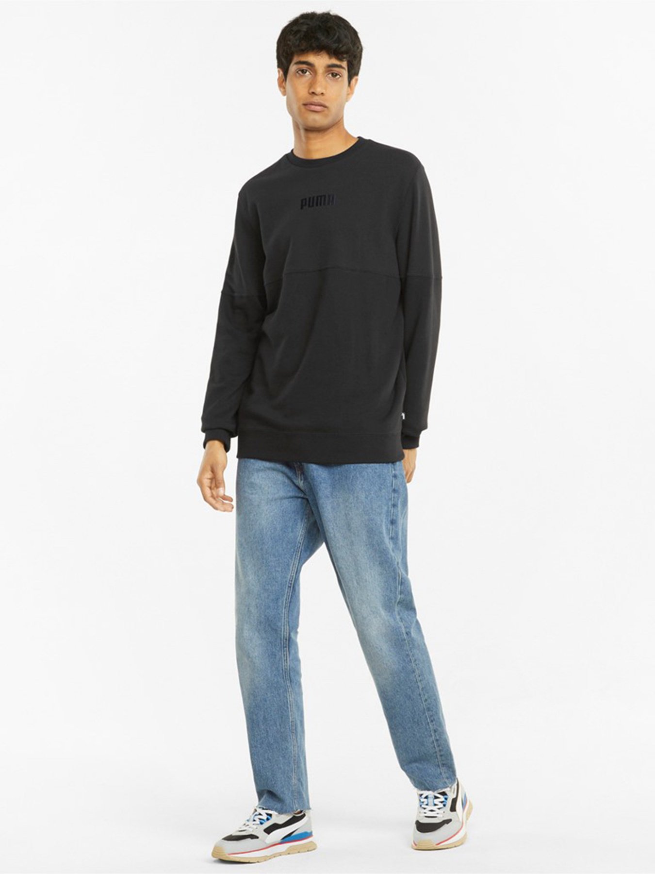 Свитшот PUMA MODERN BASICS Crew TR модель 58934701 Фото