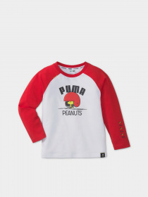 Лонгслів PUMA Puma x PEANUTS LS Tee модель 58936331 Фото