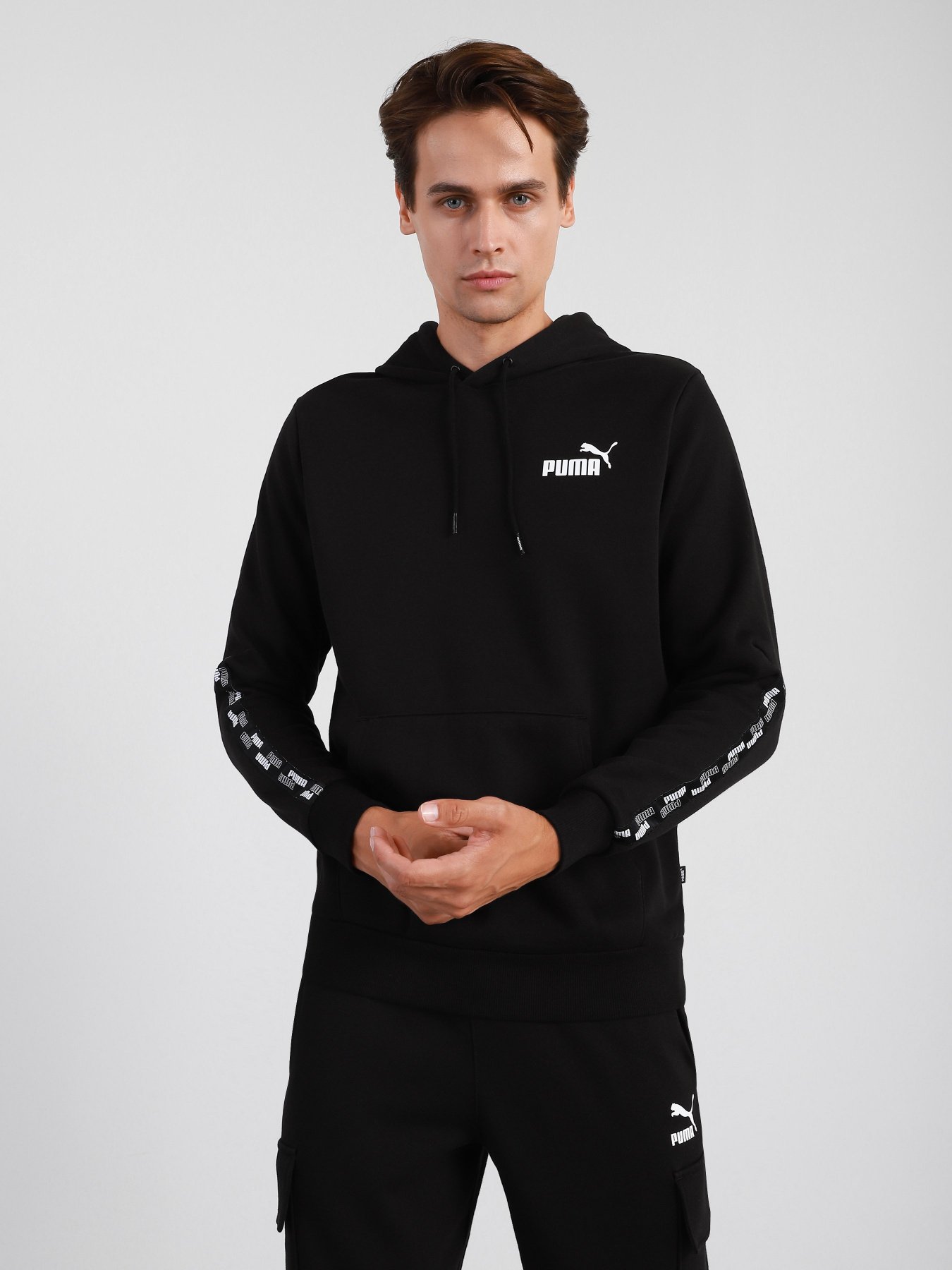 Худі PUMA  POWER Tape Hoodie FL модель 58941101 Фото