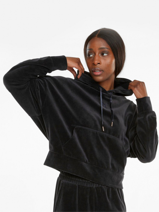 Худи PUMA HER Velour Hoodie модель 58952001 Фото