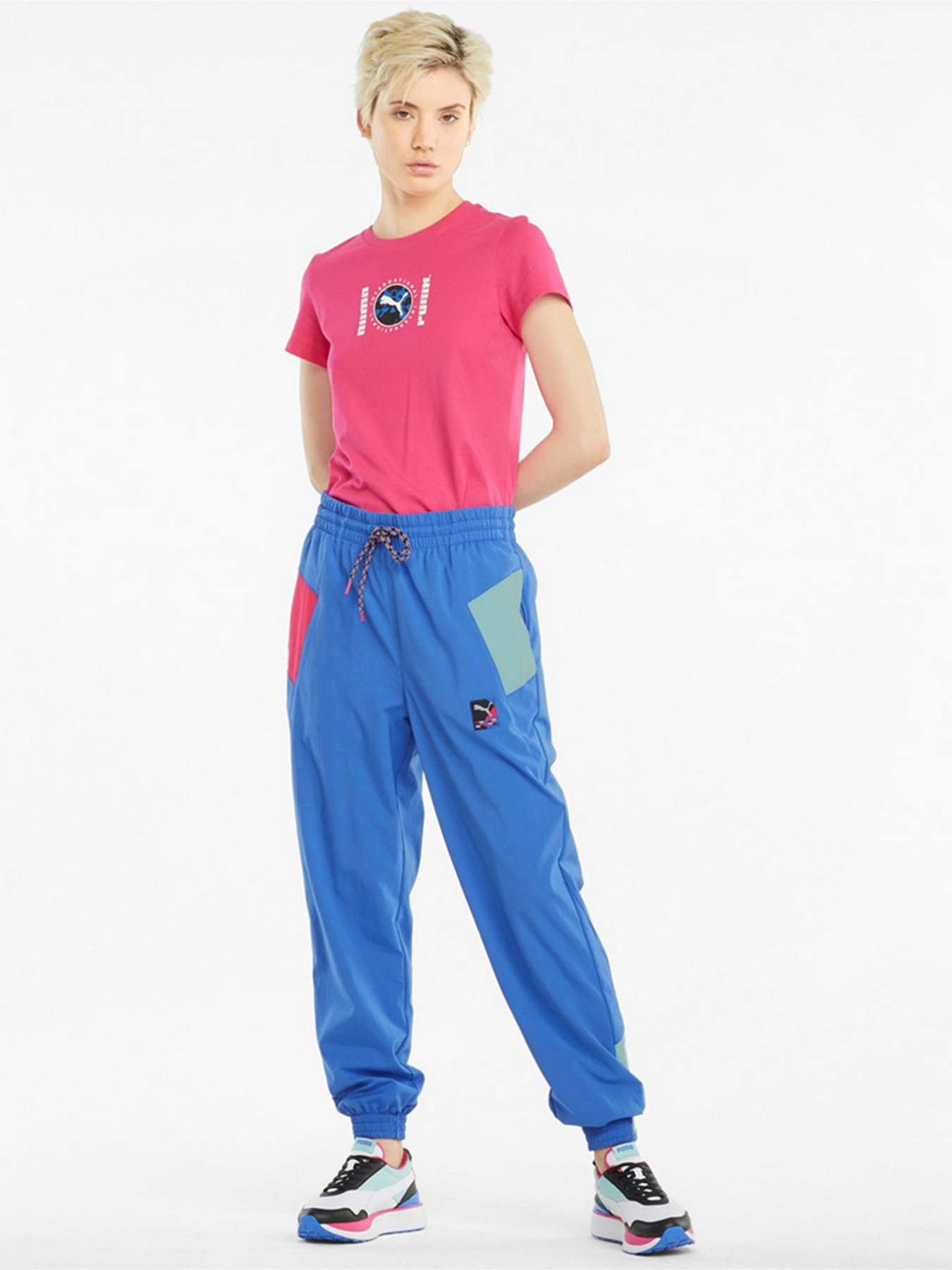 Штаны спортивные PUMA INTL Track Pants модель 58984075 Фото